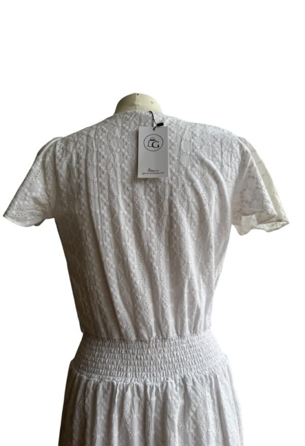 MICHAEL KORS - COTTON WHITE DRESS - Image 4